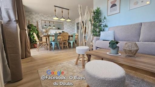 Ô Rives du Doubs - Calme, Verdure & Parking - Housity