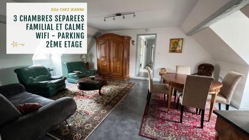 Gîte Jeanne familial - calme - parking - Housity
