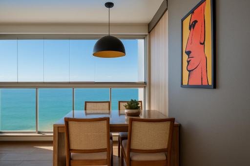 FRENTE MAR: Lindo Ap - aconchegante e decorado em Vila Velha - Housity