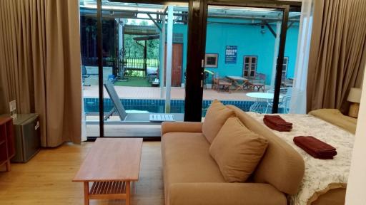 Morocco Blue cafe by Chilong River Farm Resort - Housity