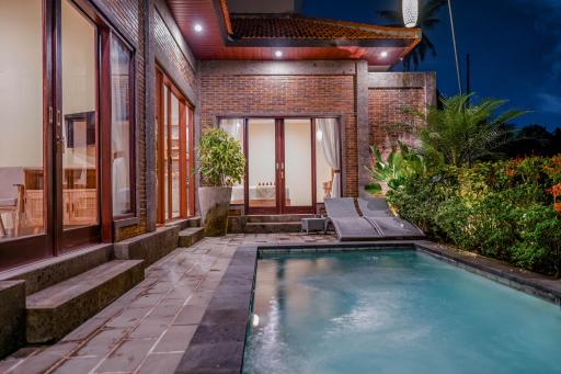 Kidupa Villa - 2 BR Private Pool & Rice Field View - Hizvo