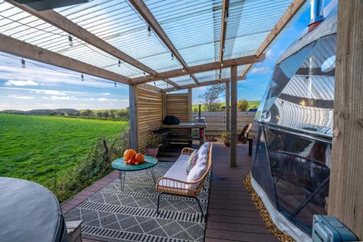 Coorie Retreats Luxury Geo Domes and Cabins with Private Hot Tubs Cinema Firepit and More - Housity