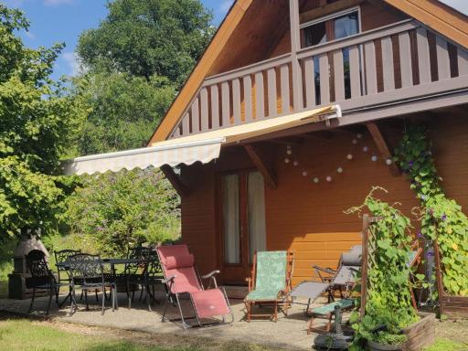 Maison en bois avec jardin, idéal randonnée, fibre haut débit, équipements bébé près du Mans et Tours - FR-1-410-195 - Housity