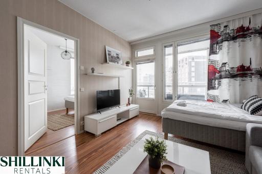 2ndhomes Tampere "Näsijärvi" Luxury Apartment - Sauna, Balcony & Lake View - Hizvo