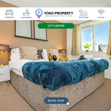 Aylesbury House with Free Parking, Super-Fast Wifi and Smart TV with Netflix by Yoko Property - Housity