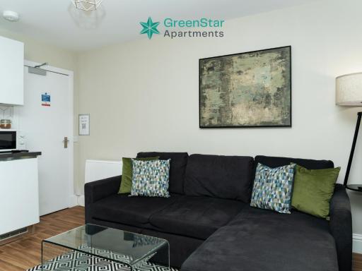 GreenStar Apartments - Walk into City Centre - Fully Equipped 1 Bedroom Sleeps 2 - 2 Bedroom Sleeps 4 and 3 Bedroom Sleeps 6 - Individual Flats - Click for options - Short & Mid Term Stays Welcome - Contact Us at GreenStar Apartments - Housity