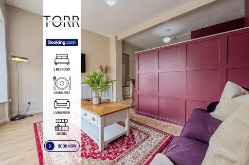 Spacious 1BDR Apartment By Torr Property Group Short Lets & Serviced Accommodation With Free WiFi Stratford Upon Avon - Housity