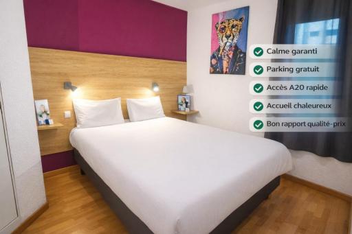 Brit Hôtel Essentiel Limoges Nord Calme, Parking gratuit, accès rapide A20 - Housity