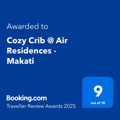 Cozy Crib @ Air Residences - Makati - Hizvo