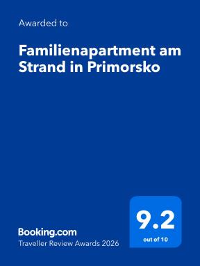 Familienapartment am Strand in Primorsko - Housity