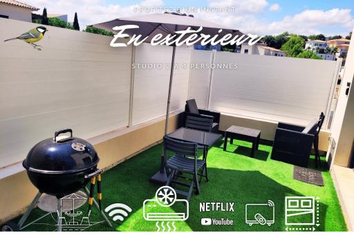 logement indépendant avec terrasse 