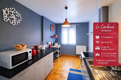 Apartment 4 pers. 3 minutes from Clos Lucé - Hizvo
