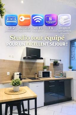 BE MY APPARTS, Studio de charme 