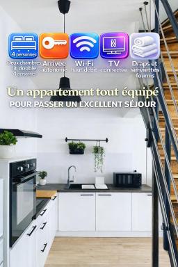 BE MY APPARTS, Appartement de charme "AU BEFFROI", DOUAI, Coeur de ville - Housity