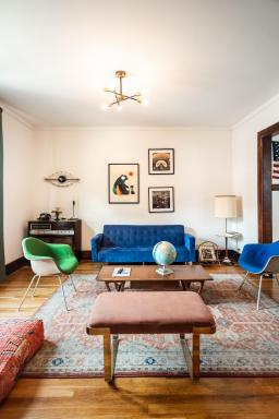 Luxe Mid-Century Styled Historic Townhouse #1 - Housity