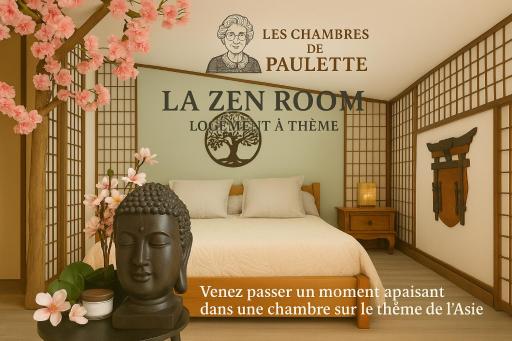 Les Chambres de Paulette - LOGEMENTS A THEMES - CHAMBRE JACK SPARROW - CHAMBRE JUNGLE - CHAMBRE RANCH - CHAMBRE ZEN - Housity