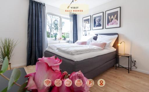 Apartment Wahnfried No3 - citynah wohnen mit Küche und Duschbad, Parkplatz, 300m zur Fussgängerzone - Housity