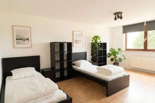 L21-Apartment Geilenkirchen OT Teveren, 3 Zimmer, 6 Betten, Standardisierte Ausstattung, ideal für Reisende, Pendler, Familien - Housity