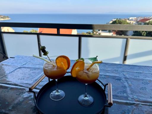Apartment Relaxing sea view, Okrug Gornji - Housity