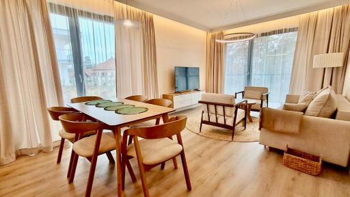 Rezydencja Niechorze LUKSUSOWY E209 z Tarasem, Basenem, Sauną, Jacuzzi, przy samej PLAŻY - 5D Apartments - Housity