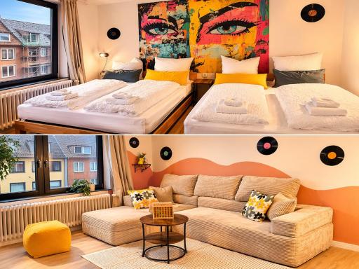 Family-Apartment,zentral, direkt am Yachthafen, Parkplatz - Housity