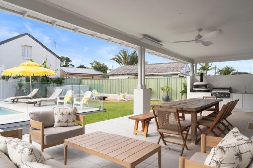 Beachfront Travel Proud Welcome to Sandy Bottoms - Housity