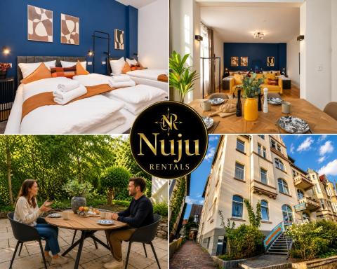 Luxuriöses Penthouse mit Dachterrasse & Massagesessel EM-APARTMENTS DEUTSCHLAND - Housity