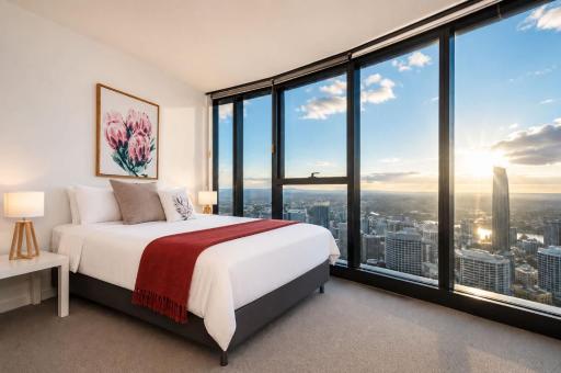 Lvl 59 Skytower Amazing Views CBD Wifi Carpark by Stylish Stays - Housity