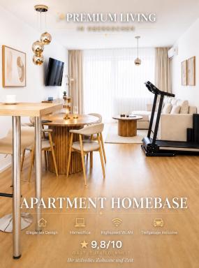 Apartment HomeBase Modernes 4-Sterne Apartment mit Tiefgarage im Zentrum - Housity