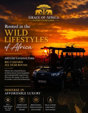Grace of Africa, Couples 5 STAR Nature Lodge - Housity