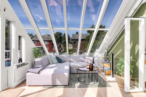 Glass roof private loft in Tromsø - Housity