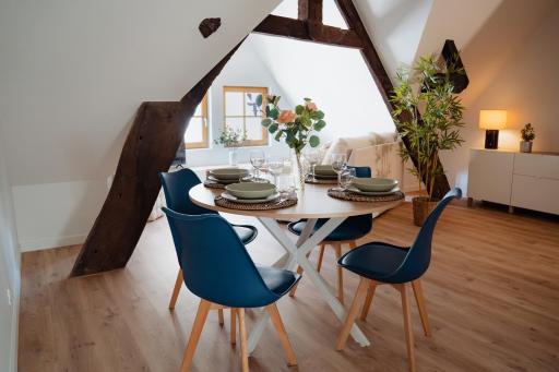 Le Logis Jean Gérard T2 Duplex cosy 57 m2 au cœur historique de Châteaubriant - Housity
