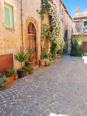 Charming House in Barbarano Romano with Terrace and Fireplace - Housity