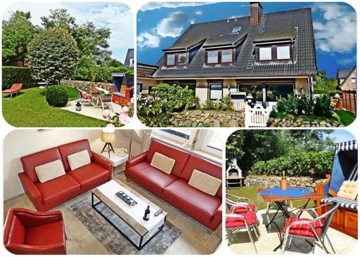 4-Zimmer-Ferienwohnung DEICHWIESE -Terrasse-Garten - 2 bis 5 Personen - 3 Schlafzimmer -Sylt-Westerland - Housity