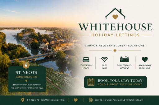 Whitehouse Holiday Lettings - Luxury Serviced Properties in St Neots, Little Paxton and Great Paxton - Housity