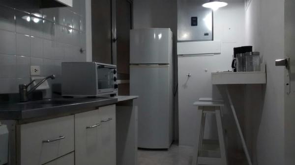 Una cocina o zona de cocina en Apartament Recoleta