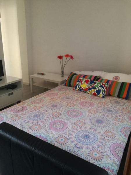Cama o camas de una habitación en Apartamento Carabanchel Castizo