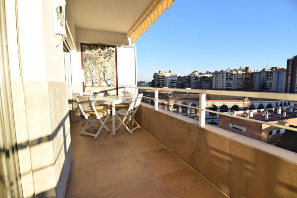 Un balcón o terraza de Apartamento Luxury Reding