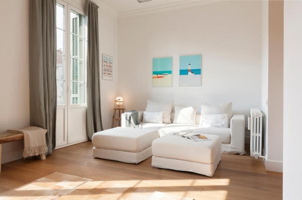 Zona de estar de Click&Flat Luxury Sant Joan