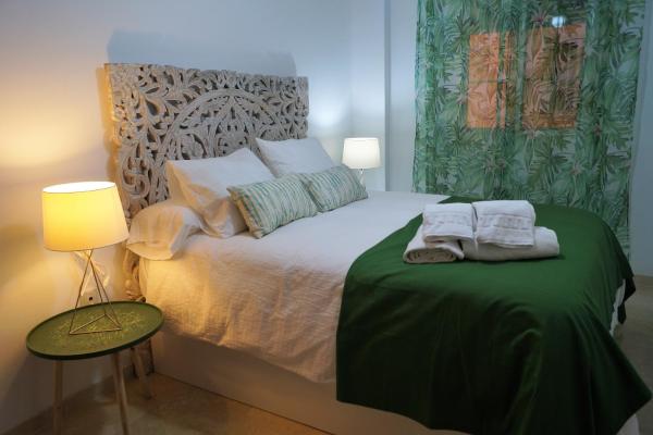 Cama o camas de una habitación en Apartamento Plaza Alfonso XII