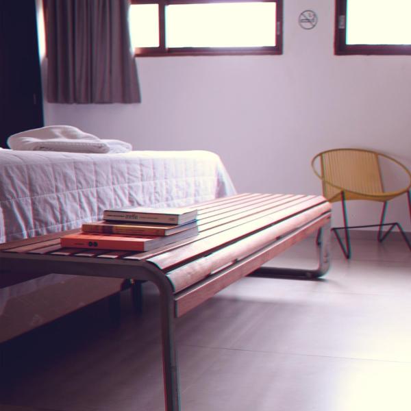 Cama o camas de una habitación en Xilo Design Hotel