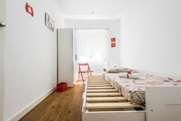 Cama o camas de una habitación en El Coral Apartment - Best Apartments Valencia