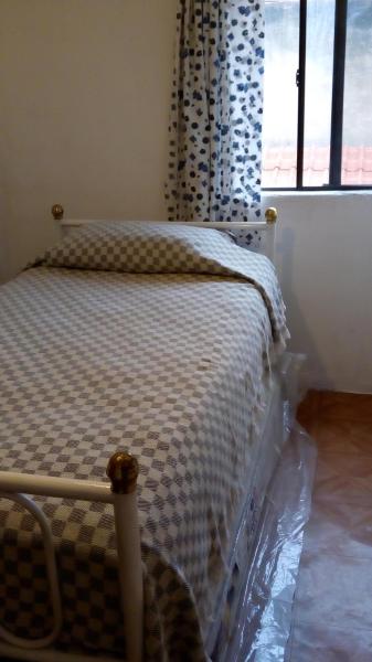 Cama o camas de una habitación en Apartamento Acoxpa