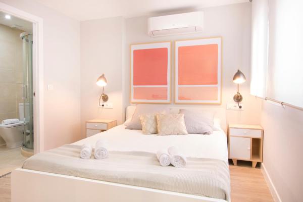 Cama o camas de una habitación en Cruz Apartment