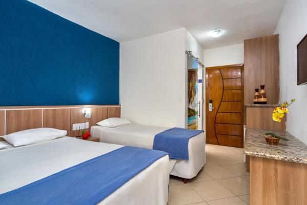 Cama o camas de una habitación en Hotel Beach Hills