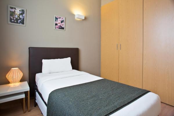 Cama o camas de una habitación en Bonavista Apartments - Pedrera