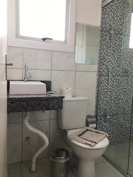 Un baño de Pousada Tchê Aprochega