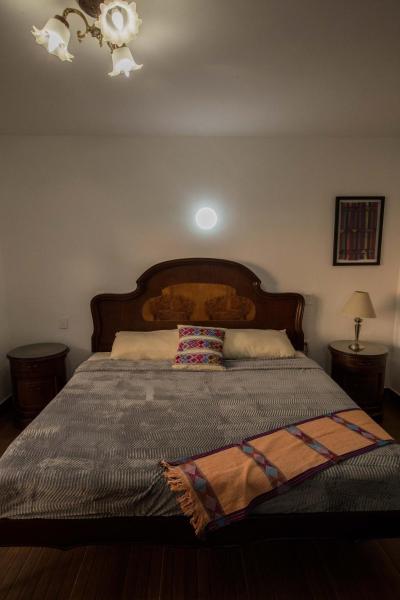 Cama o camas de una habitación en Villa la Quinta