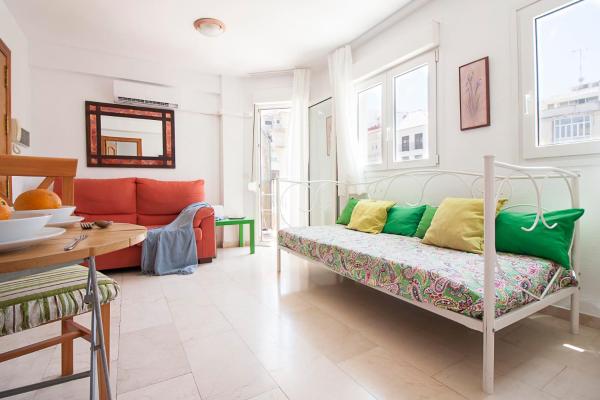 Zona de estar de Camas FreshApartments by Bossh!  Apartments