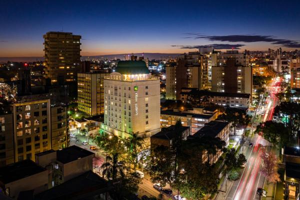 Quality Hotel Curitiba la vista desde el pájaro